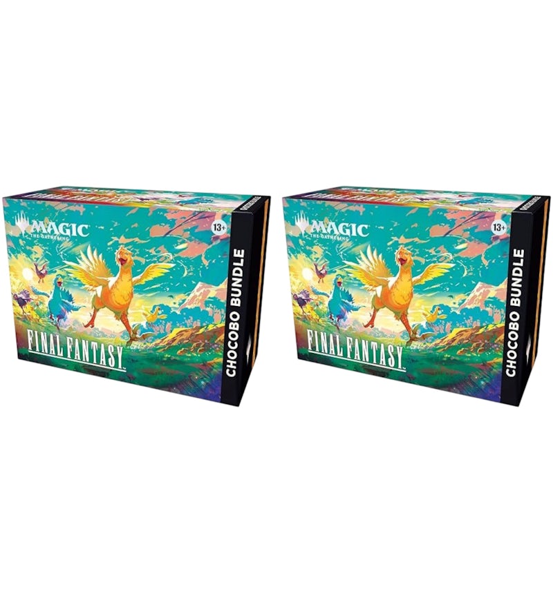 Magic: The Gathering Final Fantasy XV Chocobo Bundle Box 2x Lot - US Magic: The Gathering Final Fantasy XV Chocobo Bundle Box 2x Lot - US
