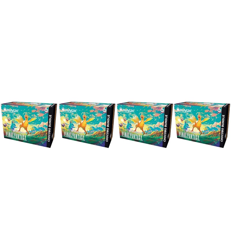 Magic: The Gathering Final Fantasy XV Chocobo Bundle Box 4x Lot - US Magic: The Gathering Final Fantasy XV Chocobo Bundle Box 4x Lot - US