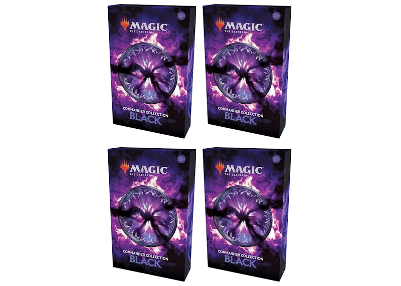 Magic: The Gathering TCG Commander Collection: Black Box Set 4x