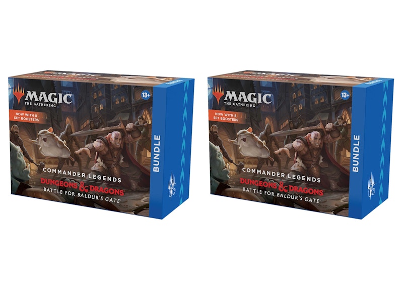 Magic: The Gathering TCG Commander Legends: Battle for Baldur's Gate Bundle Box 2x Lot