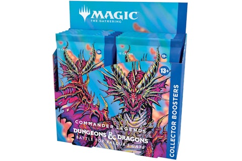 Magic: The Gathering TCG Commander Legends: Battle for Baldur's Gate Collector Booster Box - 12 Packs (180 Cards) - US Magic: The Gathering TCG Commander Legends: Battle for Baldur's Gate Collector Booster Box - 12 Packs (180 Cards) - US