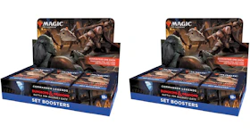 Magic: The Gathering TCG Commander Legends: Battle for Baldur's Gate Set Booster Box 2x Lot