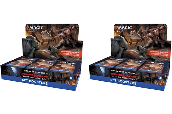 Magic: The Gathering TCG Commander Legends: Battle for Baldur's Gate Set Booster Box 2x Lot