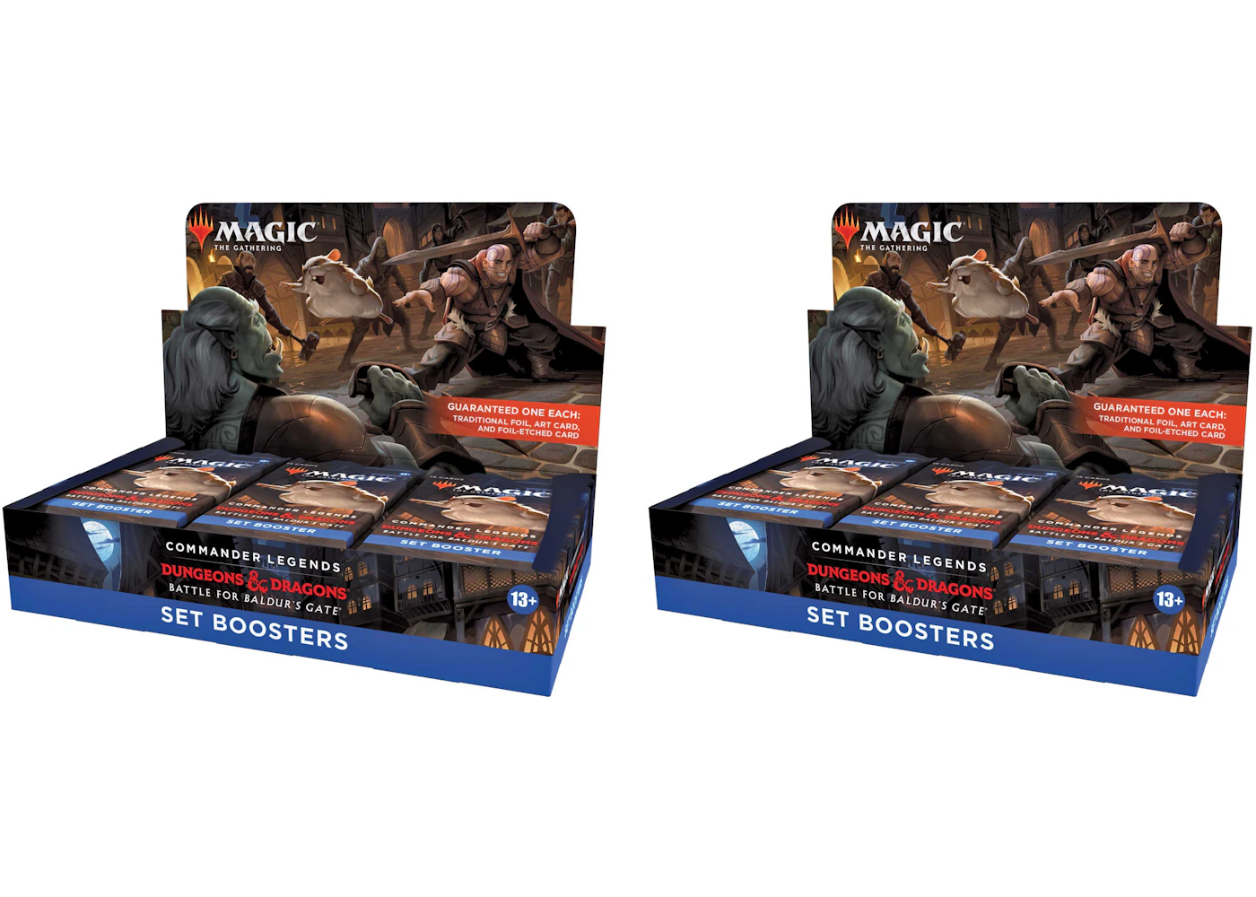 Magic: The Gathering TCG Commander Legends: Battle for Baldur's Gate Set Booster Box 2x Lot - US Magic: The Gathering TCG Commander Legends: Battle for Baldur's Gate Set Booster Box 2x Lot - US