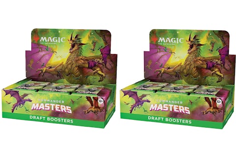 Magic: The Gathering TCG Commander Master Draft Booster Box 2x Lot - US Magic: The Gathering TCG Commander Master Draft Booster Box 2x Lot - US