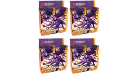 Magic: The Gathering TCG Dominaria United Collector Booster Box 12 Packs (180 Cards) 4x Lot