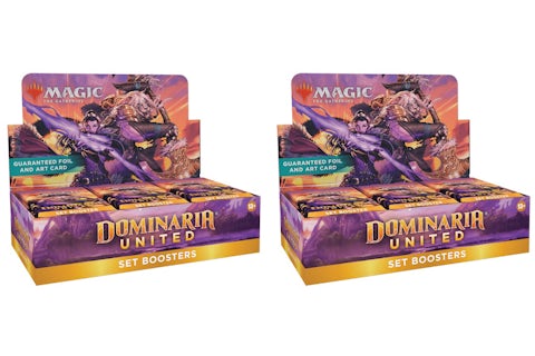 Magic: The Gathering TCG Dominaria United Set Booster Box 2x Lot - US Magic: The Gathering TCG Dominaria United Set Booster Box 2x Lot - US