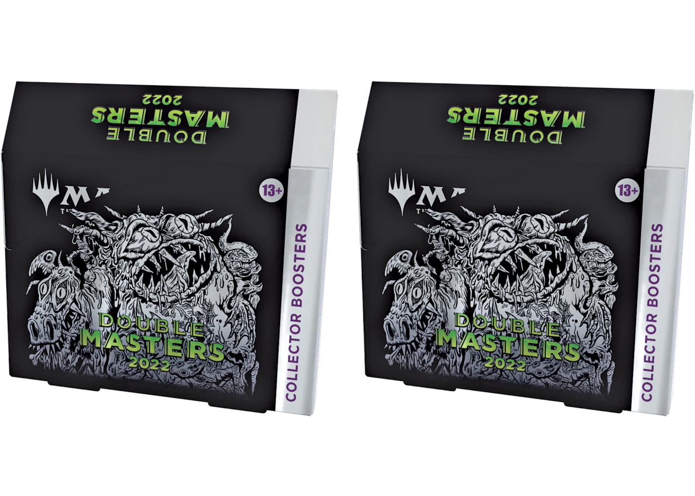 Magic: The Gathering TCG Double Masters 2022 Collector Booster Box - 4 Packs (60 Cards) 2x Lot - US Magic: The Gathering TCG Double Masters 2022 Collector Booster Box - 4 Packs (60 Cards) 2x Lot - US