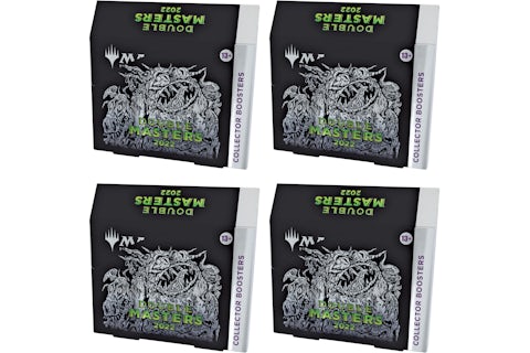 Magic: The Gathering TCG Double Masters 2022 Collector Booster Box - 4 Packs (60 Cards) 4x Lot - US Magic: The Gathering TCG Double Masters 2022 Collector Booster Box - 4 Packs (60 Cards) 4x Lot - US