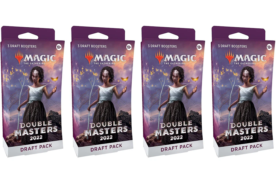 Magic: The Gathering TCG Double Masters 2022 Draft Pack 4x Lot