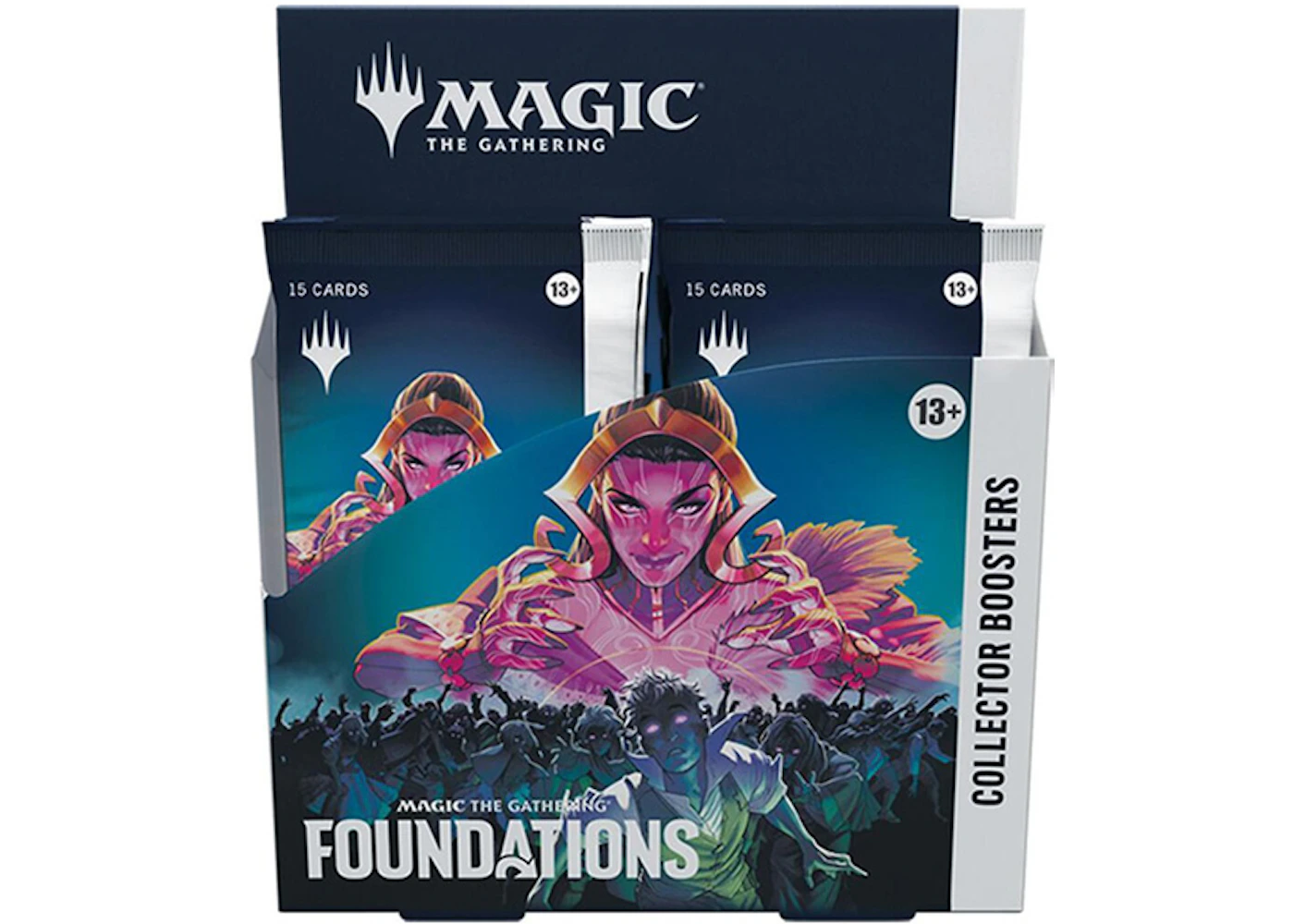 Magic: The Gathering Foundations Collector Booster Display Booster Box - US Magic: The Gathering Foundations Collector Booster Display Booster Box - US
