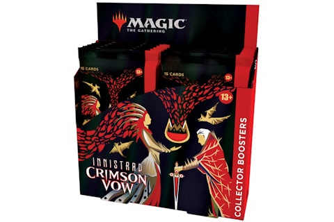 Magic: The Gathering TCG Innistrad: Crimson Vow Collector Booster Box - US Magic: The Gathering TCG Innistrad: Crimson Vow Collector Booster Box - US