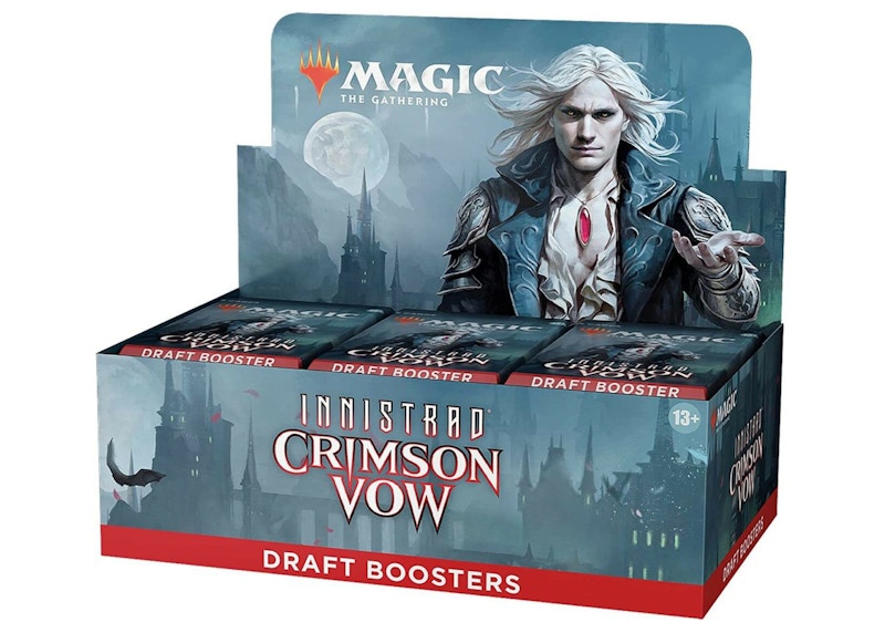 Magic The Gathering TCG Innistrad Crimson Vow Draft Booster Box US