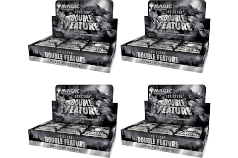 Magic: The Gathering TCG Innistrad: Double Feature Draft Booster Box 4x Lot - US Magic: The Gathering TCG Innistrad: Double Feature Draft Booster Box 4x Lot - US
