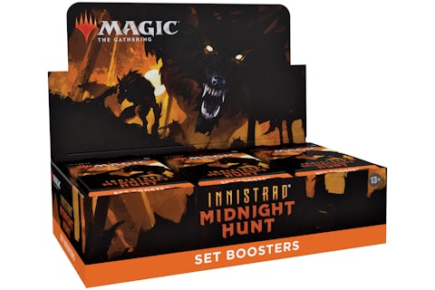 Magic : The Gathering TCG Innistrad : Bote de boosters de l'ensemble de la chasse de minuit de la Collection - FR Magic : The Gathering TCG Innistrad : Bote de boosters de l'ensemble de la chasse de minuit de la Collection - FR