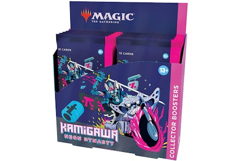 Magic: The Gathering TCG Kamigawa: Neon Dynasty Collector Booster Box - 12 Packs (180 Cards) - US Magic: The Gathering TCG Kamigawa: Neon Dynasty Collector Booster Box - 12 Packs (180 Cards) - US