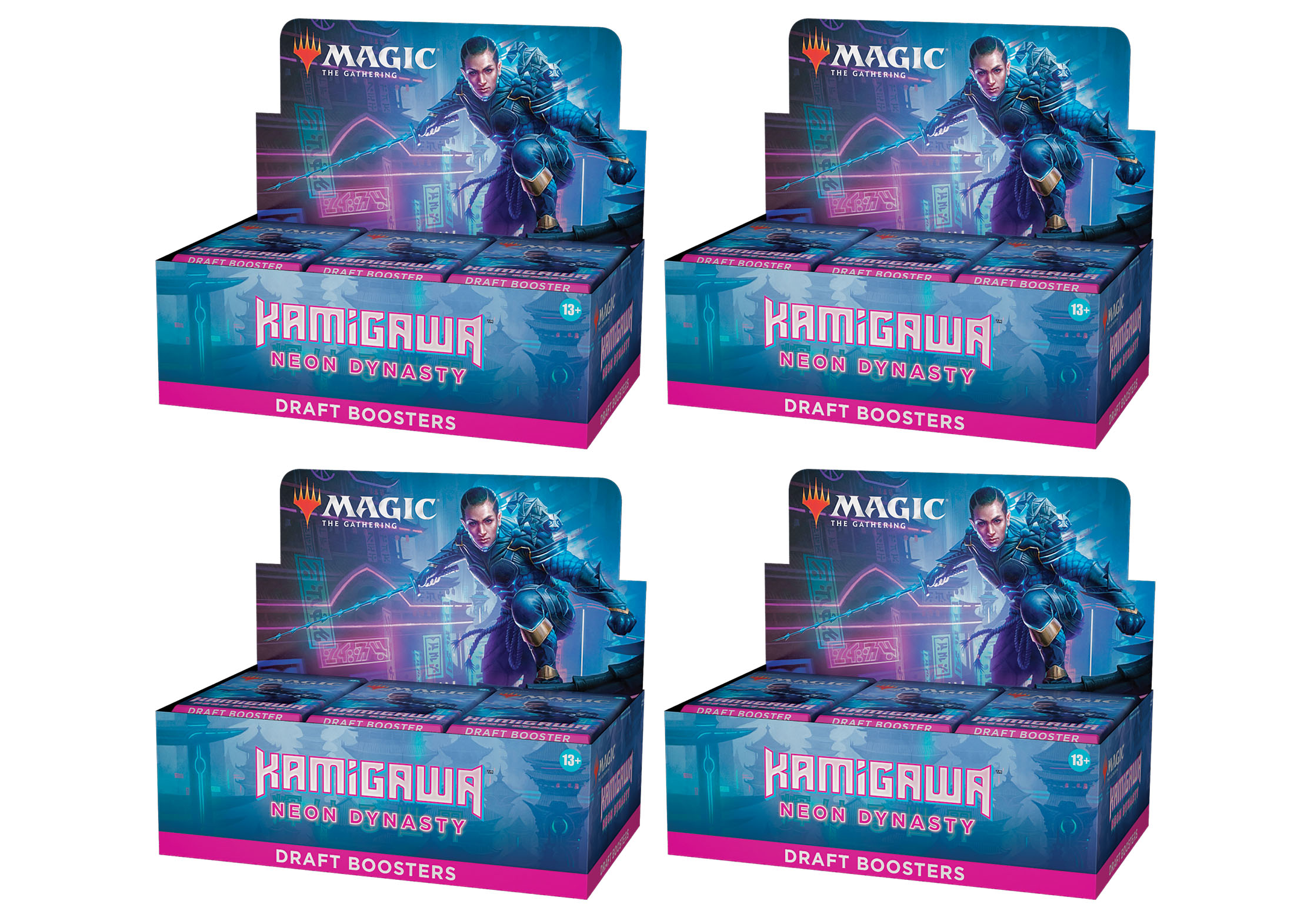 magic the gathering kamigawa neon dynasty draft booster