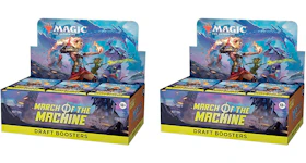 Magic: The Gathering TCG March of the Machine Draft Booster Box 2x Lot