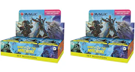 Magic: The Gathering TCG March of the Machine Set Booster Box 2x Lot