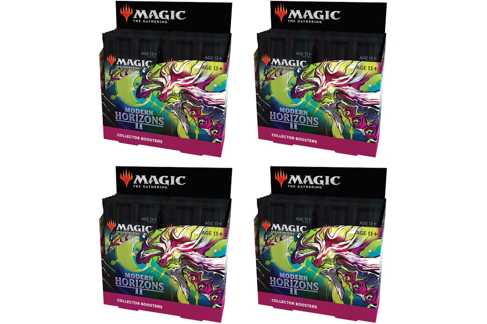 Magic: The Gathering TCG Modern Horizons 2 Collector Booster Box 4x Lot