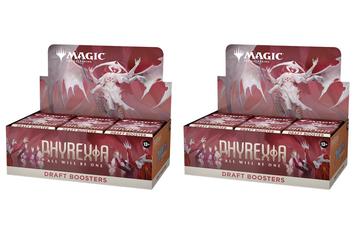 Magic: The Gathering Phyrexia: All Will Be One Draft Booster Box - 36 Packs (540 Cards) MTG Set Mtg Collector Booster Box Magic: The Gathering Phyrexia: All Will Be One Draft Booster Box - 36 Packs (540 Cards) MTG Set Mtg Collector Booster Box