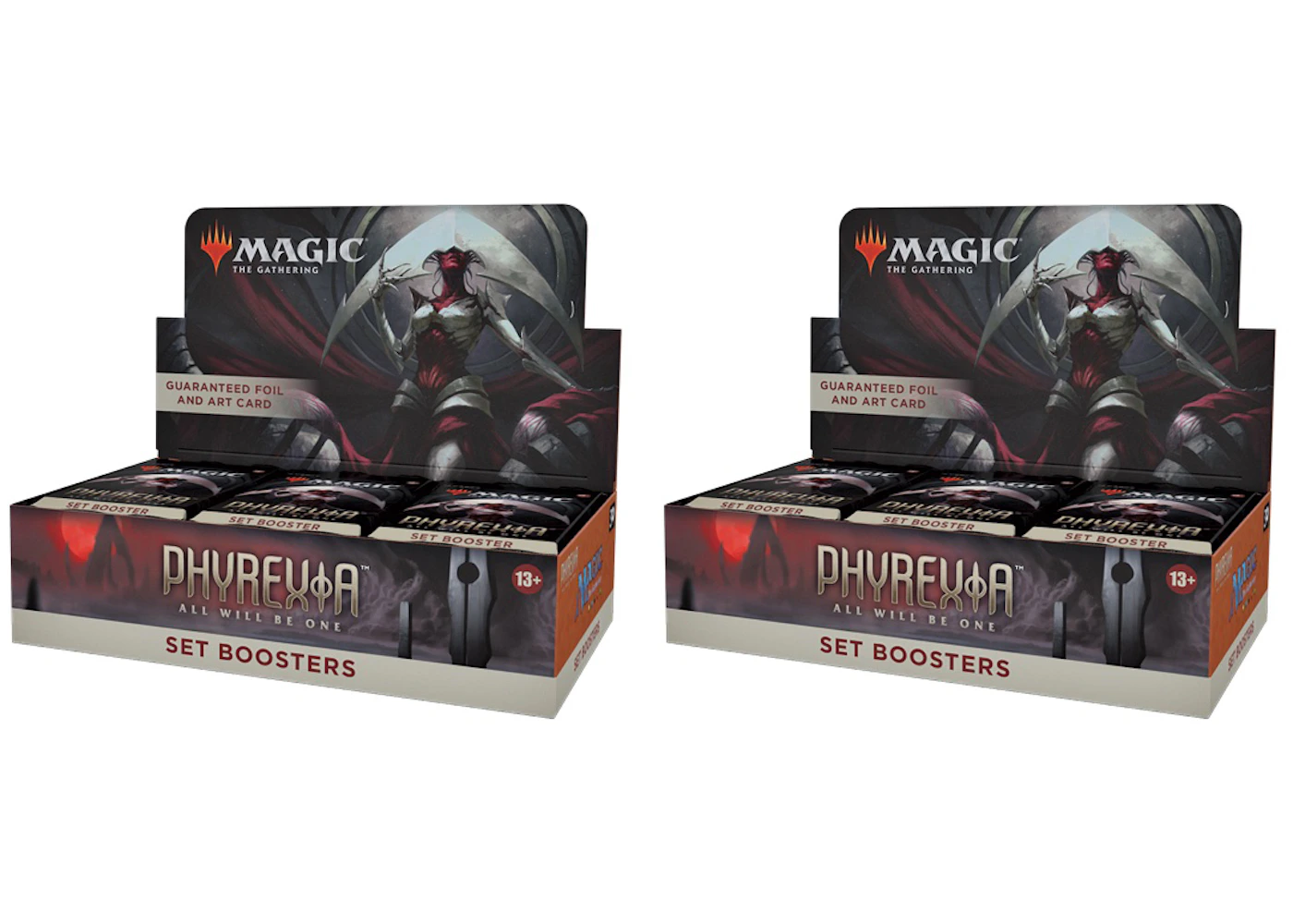 Magic: The Gathering TCG Phyrexia: All Will Be One Set Booster Box 2x Lot - US Magic: The Gathering TCG Phyrexia: All Will Be One Set Booster Box 2x Lot - US