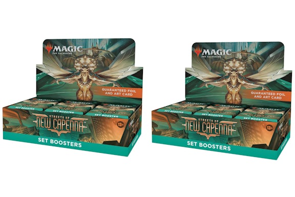 Magic: The Gathering TCG Streets of New Capenna Set Booster Box 2x Lot