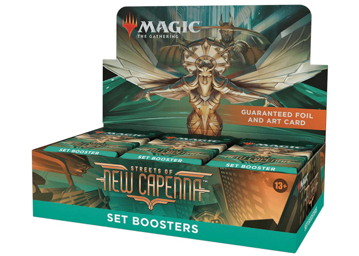 Magic: The Gathering TCG Streets of New Capenna Set Booster Box - US Magic: The Gathering TCG Streets of New Capenna Set Booster Box - US