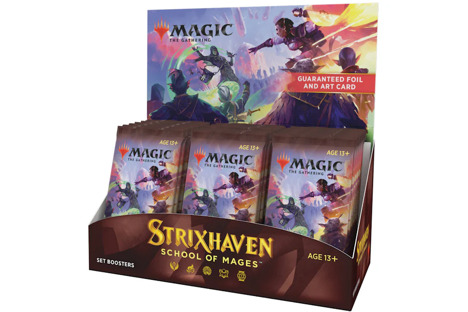 Magic: The Gathering TCG Strixhaven School of Mages Set Booster Box