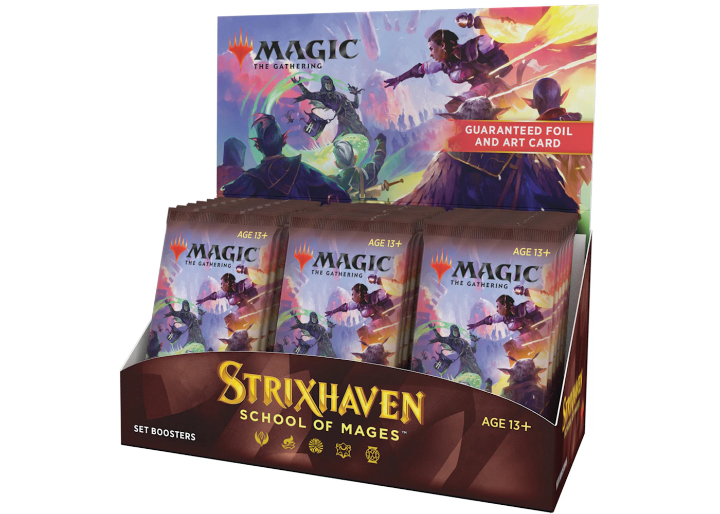 Magic: The Gathering TCG Strixhaven School of Mages Set Booster Box - US