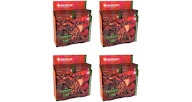 Magic: The Gathering TCG The Brothers' War Collector Booster Box 12 Packs (180 Cards) 4x Lot