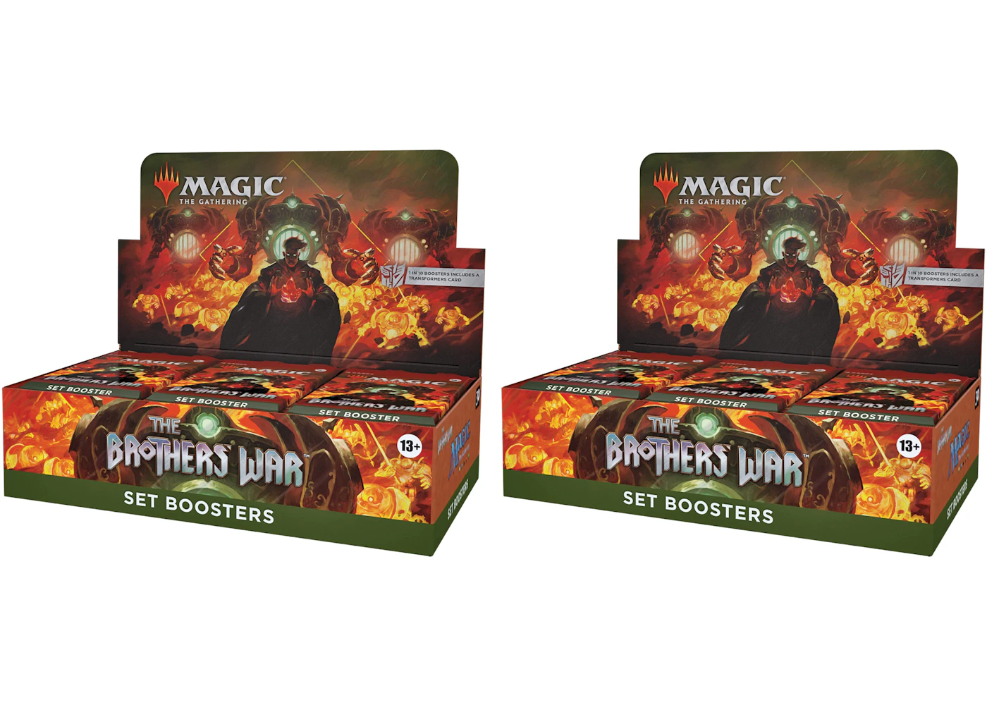 Magic: The Gathering TCG The Brothers' War Set Booster Box 2x Lot - US Magic: The Gathering TCG The Brothers' War Set Booster Box 2x Lot - US