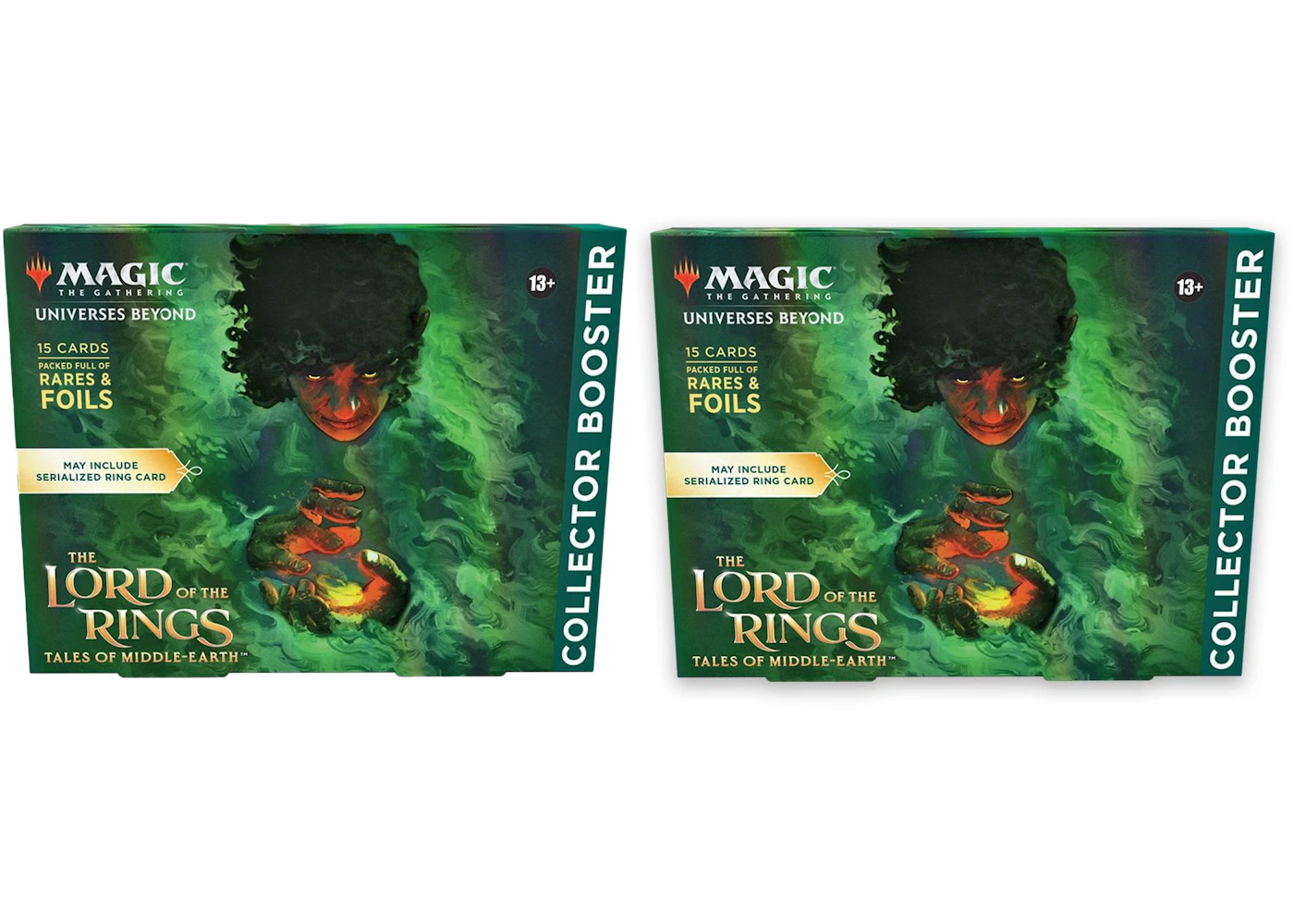 Magic: The Gathering TCG The Lord of The Rings Tales of Middle-Earth Collectors Omega Booster Box 2x Lot - US Magic: The Gathering TCG The Lord of The Rings Tales of Middle-Earth Collectors Omega Booster Box 2x Lot - US