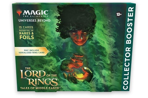 Magic: The Gathering TCG The Lord of The Rings Tales of Middle-Earth Collectors Omega Booster Box (1 Pack) - US Magic: The Gathering TCG The Lord of The Rings Tales of Middle-Earth Collectors Omega Booster Box (1 Pack) - US
