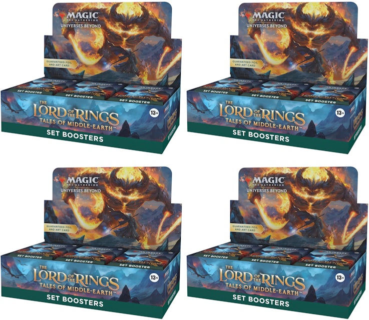 Magic: The Gathering Magic: The Gathering – The Lord of the Rings: Tales of  Middle-earth Set Booster Box