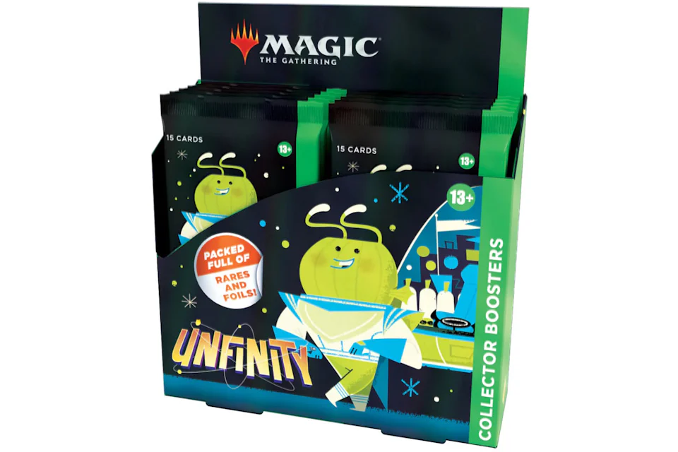 Magic: The Gathering TCG Unfinity Collector Booster Box 12 Packs (180 Cards)