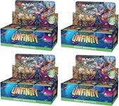 Magic: The Gathering TCG Unfinity Draft Booster Box 4x Lot