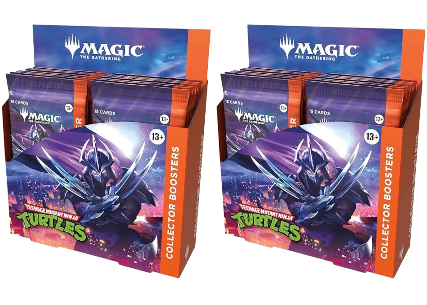 Magic: The Gathering Teenage Mutant Ninja Turtles Collector Booster 2x Lot - US Magic: The Gathering Teenage Mutant Ninja Turtles Collector Booster 2x Lot - US