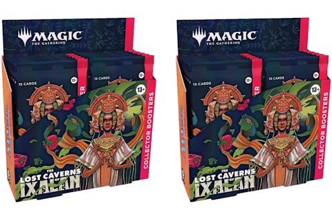 Magic: The Gathering The Lost Caverns of Ixalan Collector Boosters Box 2x Lot - US Magic: The Gathering The Lost Caverns of Ixalan Collector Boosters Box 2x Lot - US