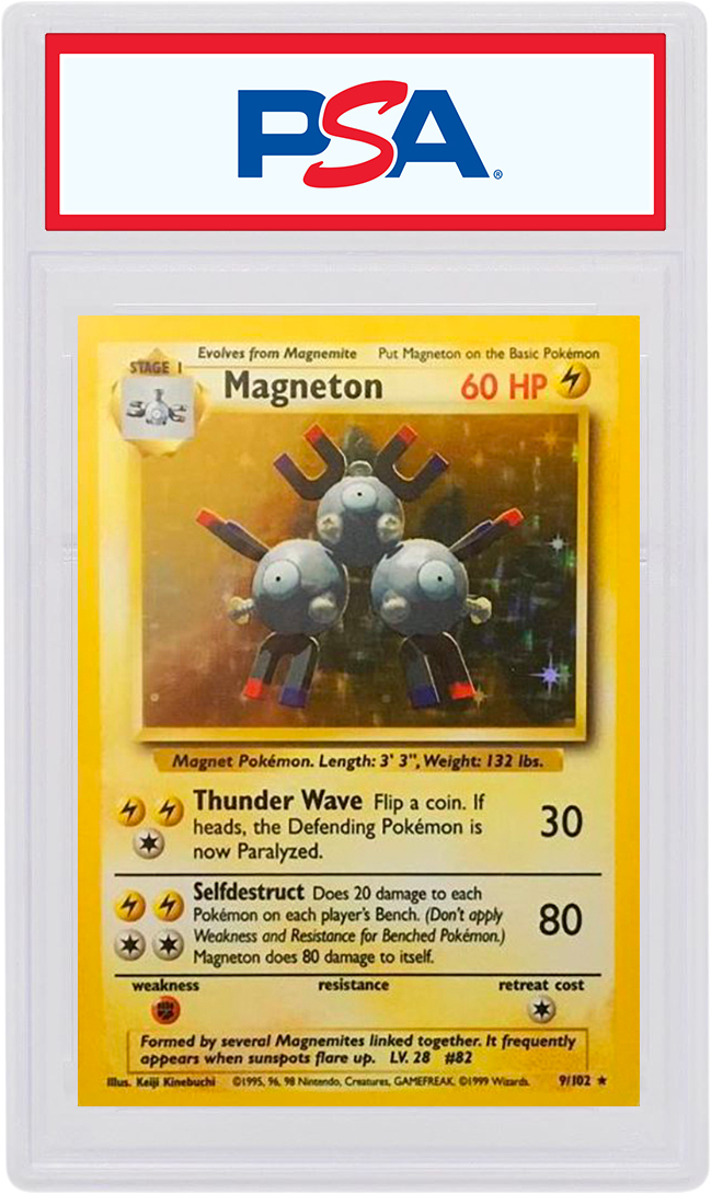 Magneton-Holo 1999 Pokemon TCG Fossil #11/62 - 1999 - US