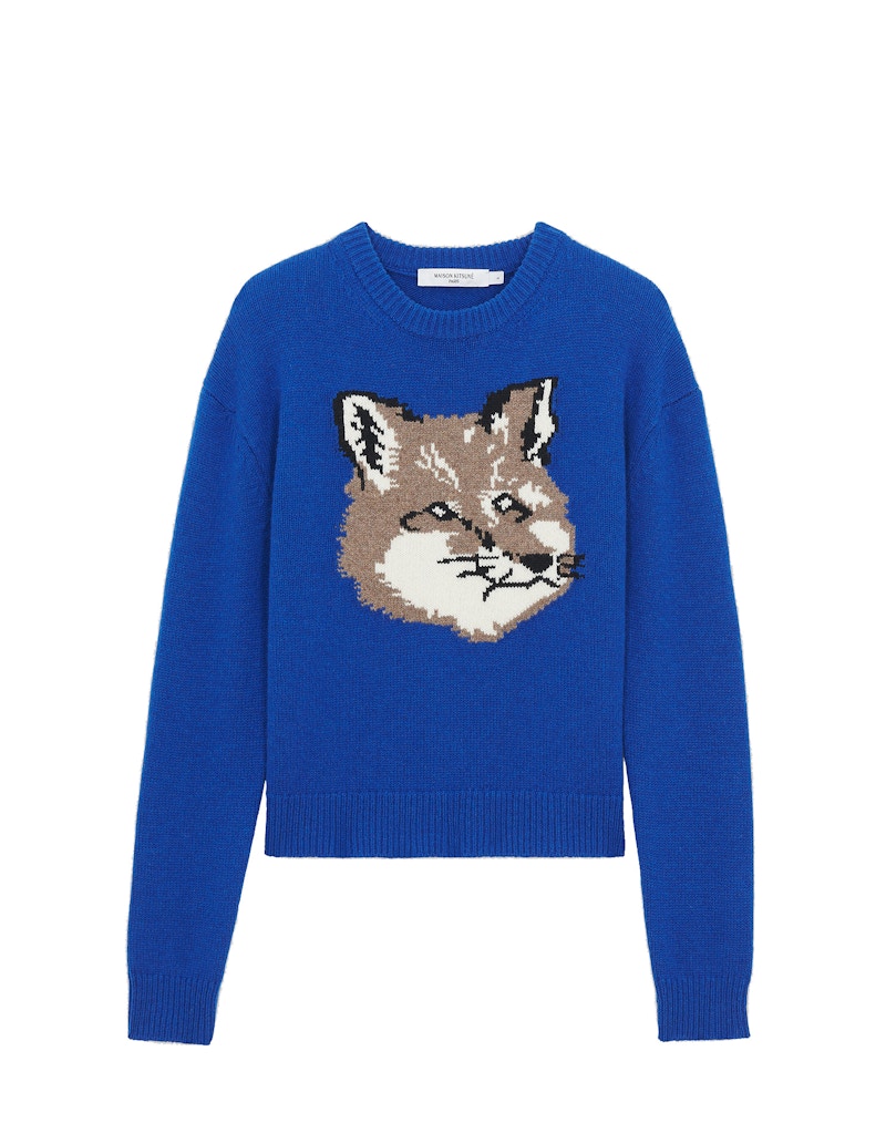 MAISON KITSUNE FOX HEAD PULLOVER