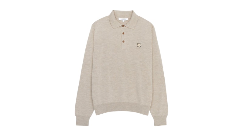 【送料&関税込】Maison KitsunAC Fox Head Wool Sweater BOLD FOX HEAD PATCH REGULAR JUMPER | Maison Kitsuné