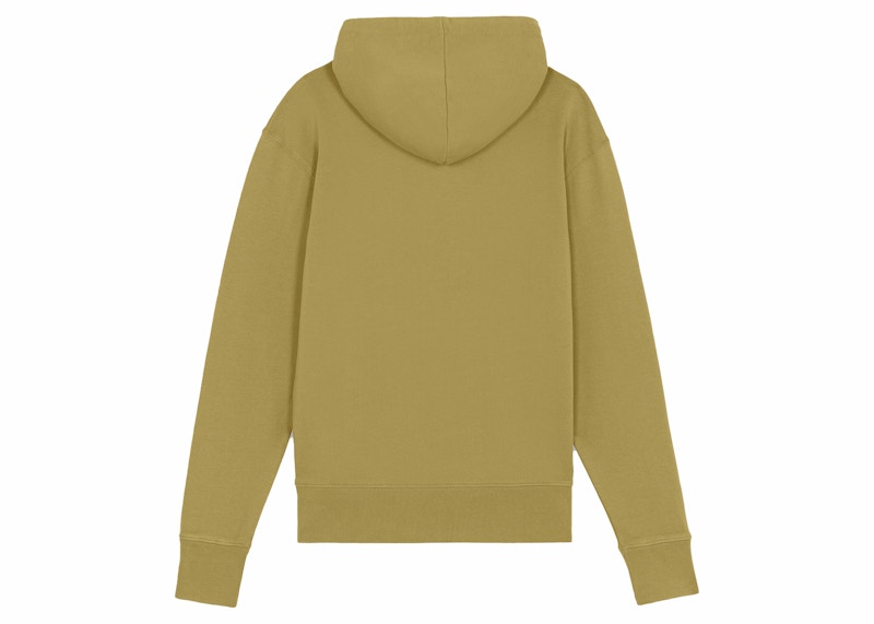 Maison Kitsune Chillax Fox Patch Classic Hoodie Light Khaki Men's