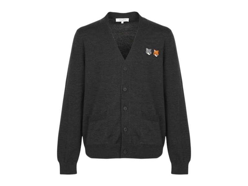 トップス OHOTORO Feather Damage Cardigan charcoal feather damage cardigan | OHOTORO