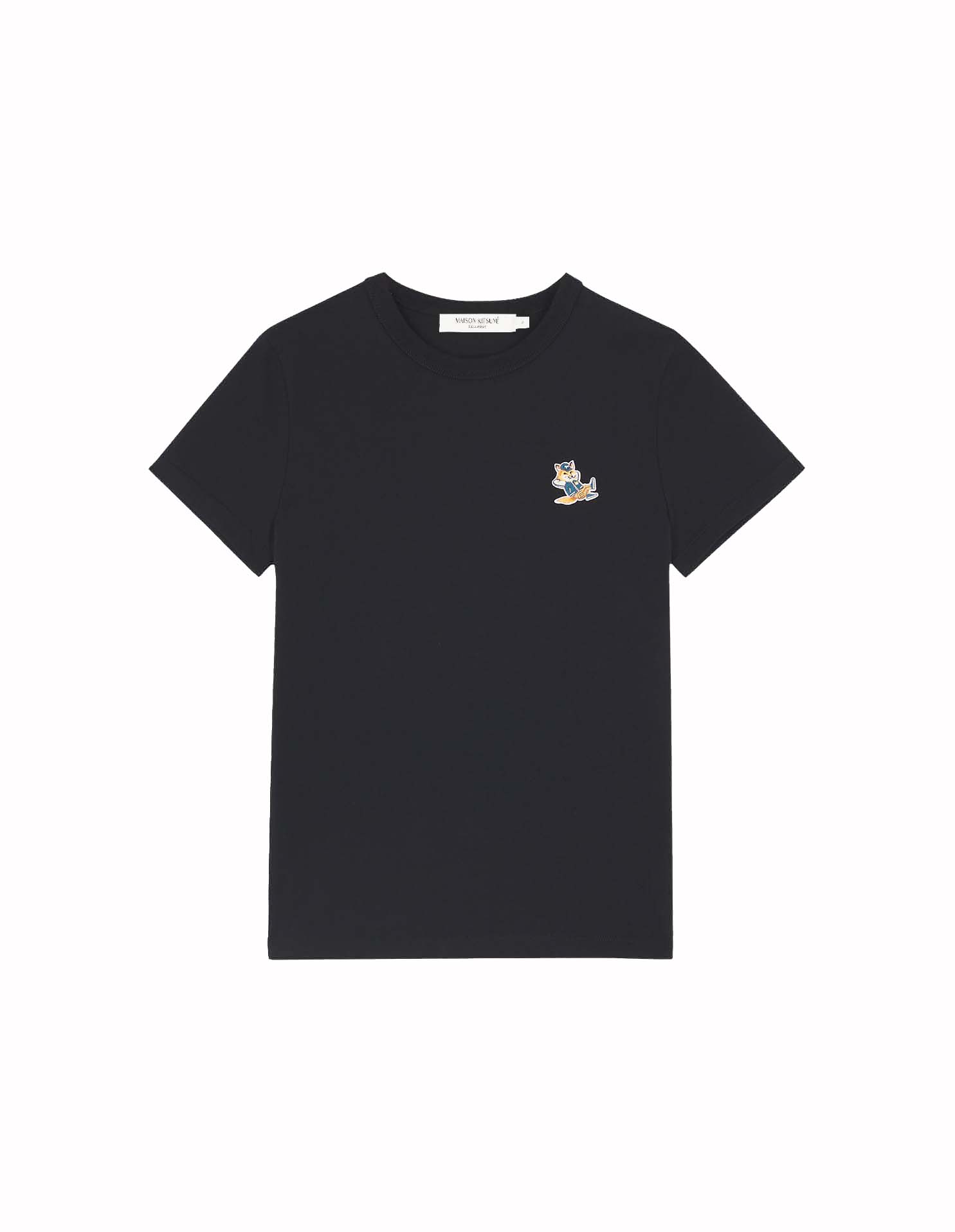 Maison Kitsune Dressed Fox Patch Classic Tee-Shirt Black - SS23 - JP