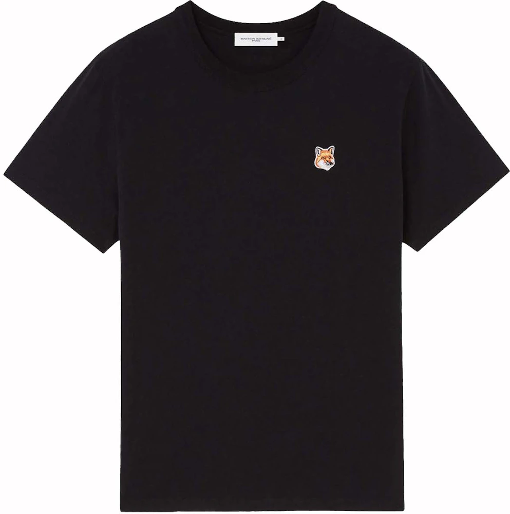Head Classic FW22 US Tee-Shirt Black Maison - Kitsune - Patch Fox