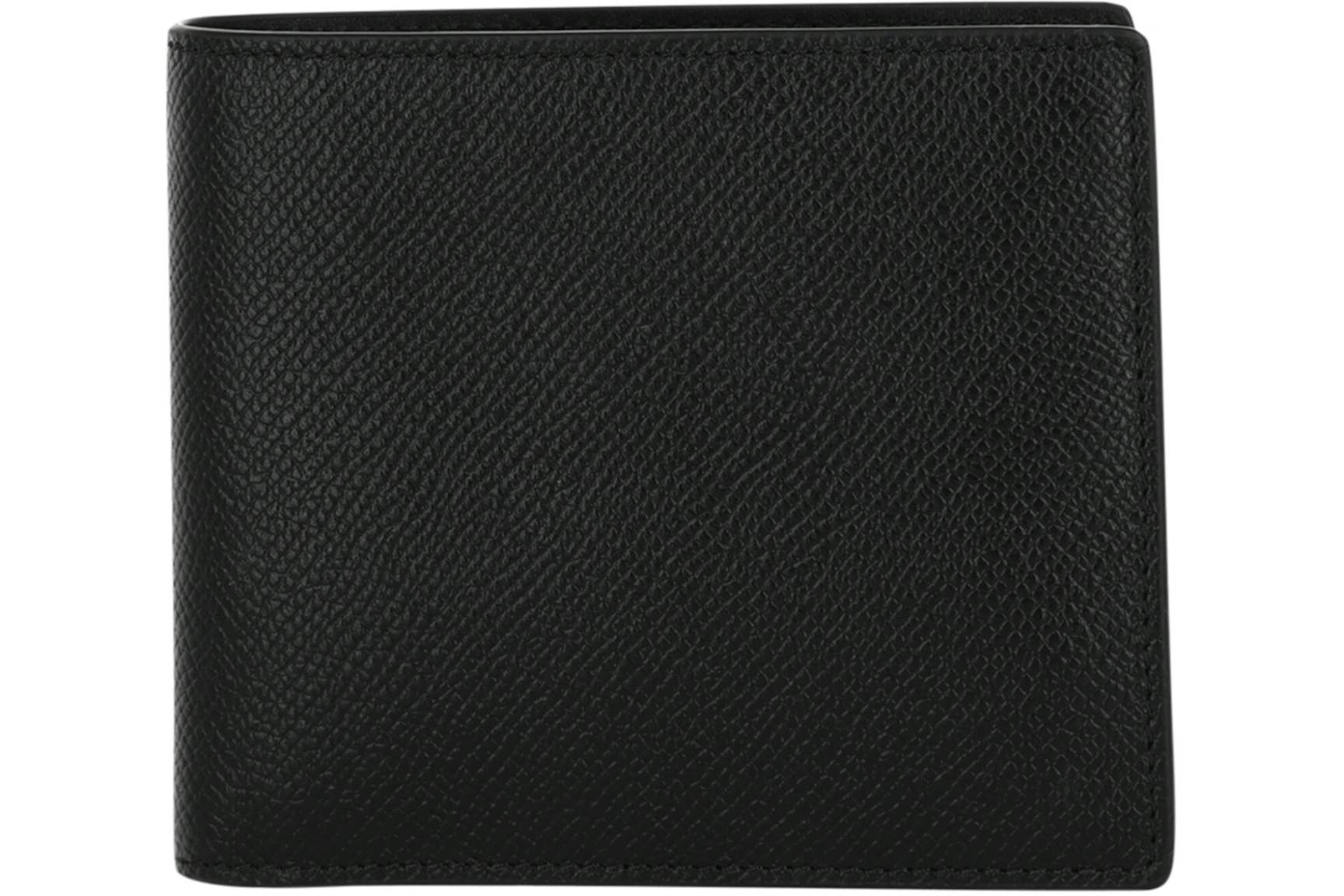 Maison Margiela Bi-Fold Folding Wallet Black in Leather - US