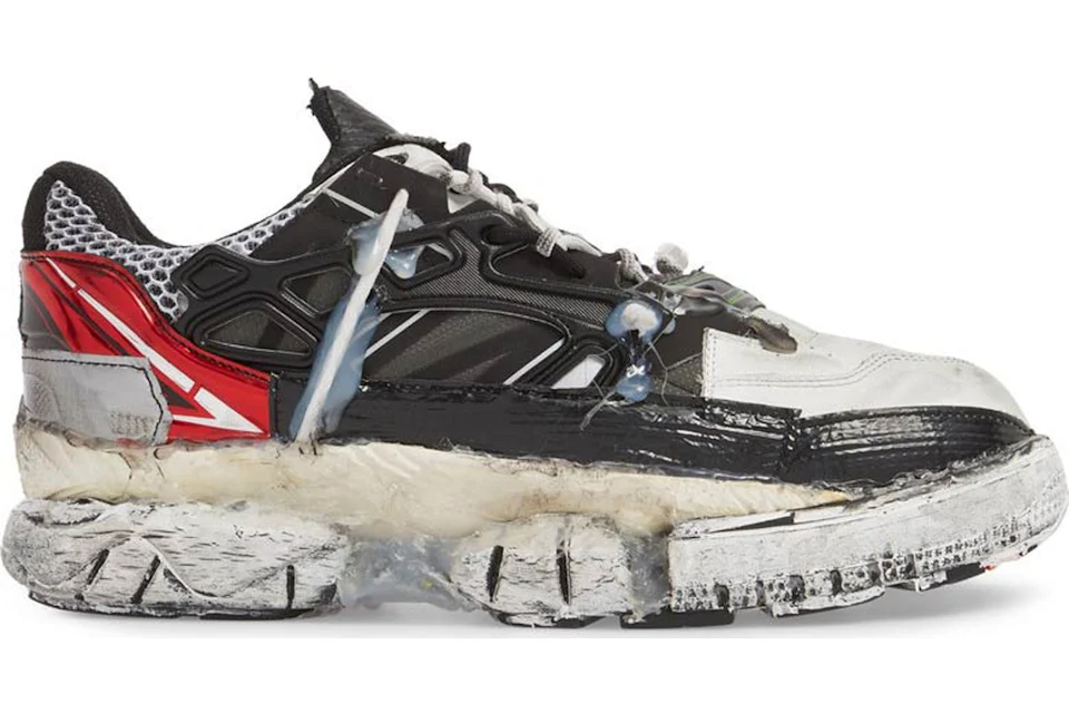 Maison Margiela Fusion Distressed Black White