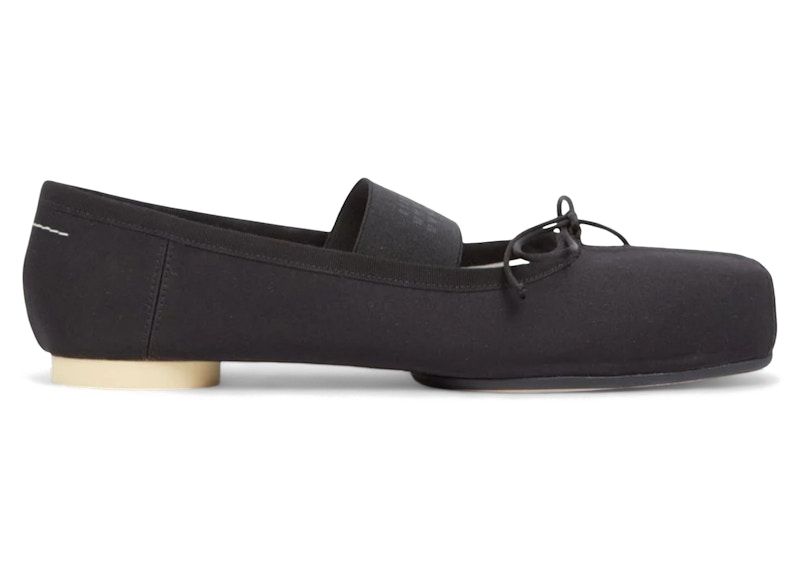 Pre-owned Maison Margiela Mm6 Anatomic Ballerinas (women's) Sneakers In Black