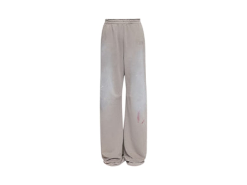 Pre-owned Maison Margiela Women's Mm6 Baggy Pants In Taupe